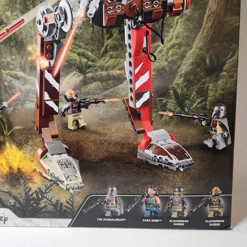 BRAND NEW LEGO Star Wars AT-ST Raider 75254 Minifigures Mandalorian 540 Pieces